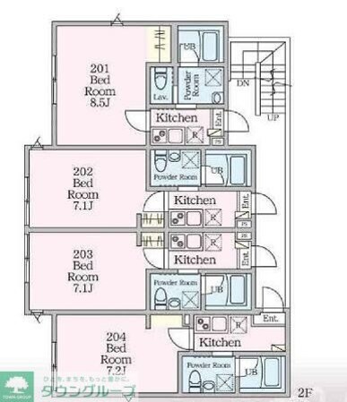 ビエンタ溝の口の物件間取画像